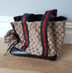 Gucci dog bag